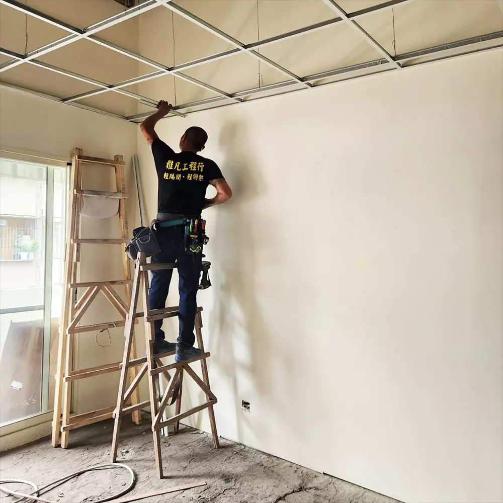 天花板輕鋼架施工